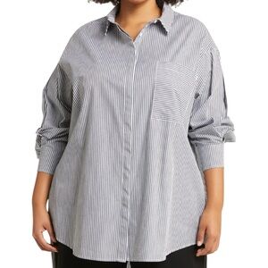 11 Honore Maeve Oversized Button Up Shirt